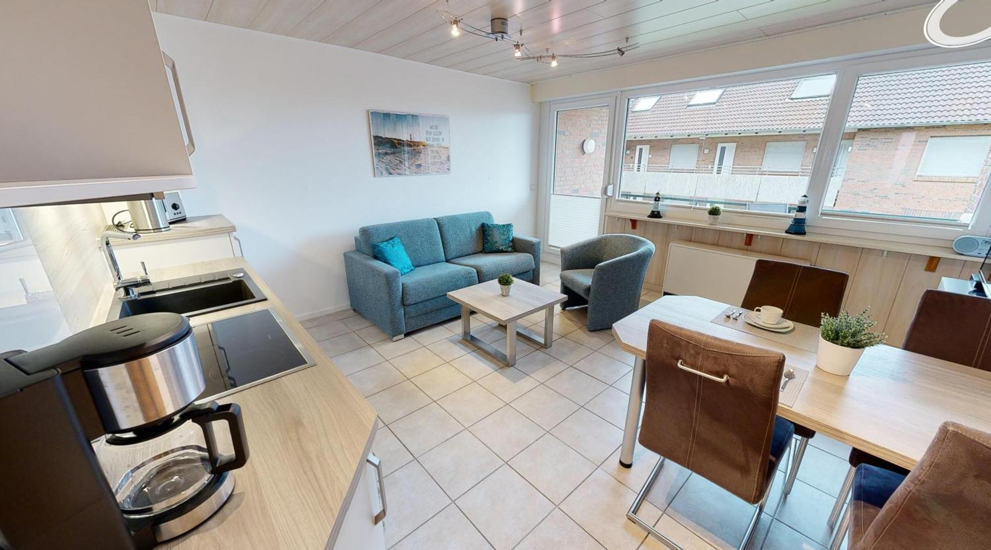 Apartmán Moin Am Deich - Deich 13 C 61 Norddeich  Exteriér fotografie